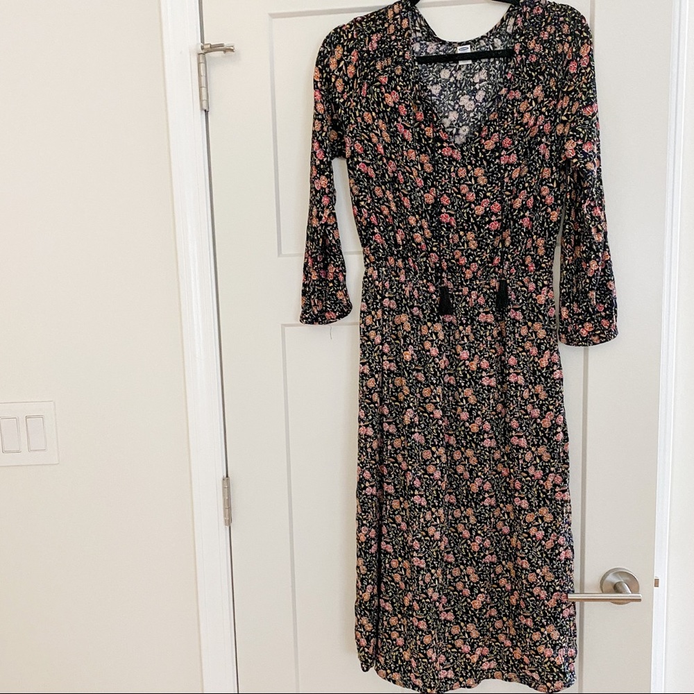 Old Navy Floral Midi Dress